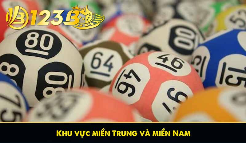 lô xiên quay 3 khu vực miền trung và miền nam