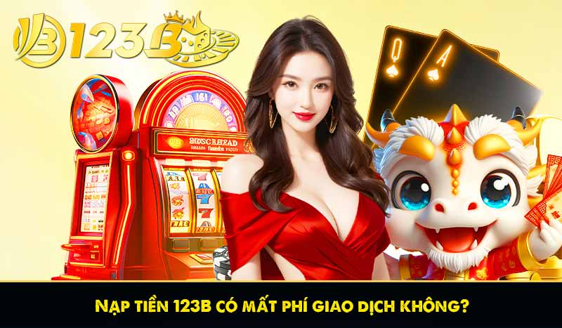 Nạp tiền 123B có mất phí giao dịch không?